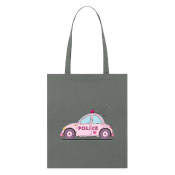 Polizeiauto Police Rosa - Stanley/Stella Bio-Stoffbeutel - Tieforange - Vorne