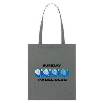 Sunday Padel Club - Stanley/Stella Organic Tote Bag - bright orange - Front