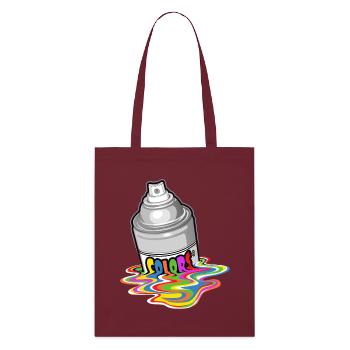 Melting spray - Stanley/Stella Bio-Stoffbeutel - Burgunderrot - Vorne