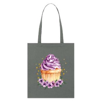 cupcake - Stanley/Stella Organic Tote Bag - bright orange - Front