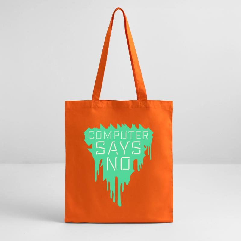 Computer Says No Funny Programmer Nerd Technique Stanley/Stella Organic Tote Bag