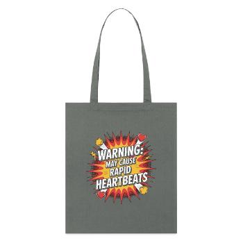 Cardiac Tech Warning May Cause Rapid Sonography - Stanley/Stella Bio-Stoffbeutel - Tieforange - Vorne