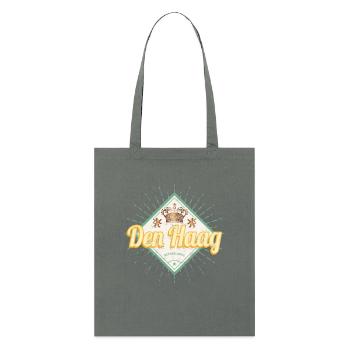 The Hague City Netherlands Retro Holland Souvenir - Stanley/Stella Organic Tote Bag - bright orange - Front