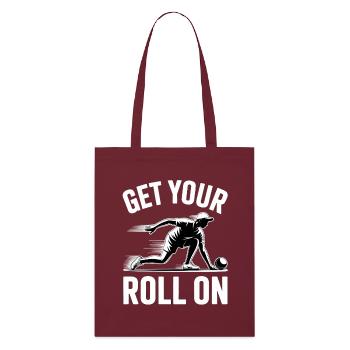 Boccia King Precision Passion - Stanley/Stella Organic Tote Bag - burgundy - Front