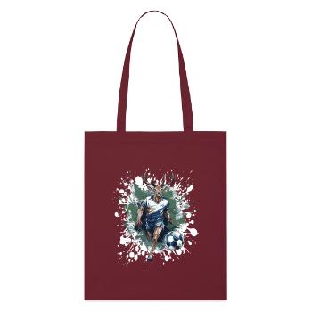 Hirsch Football Team - Tote bag bio Stanley/Stella - bordeaux - Devant