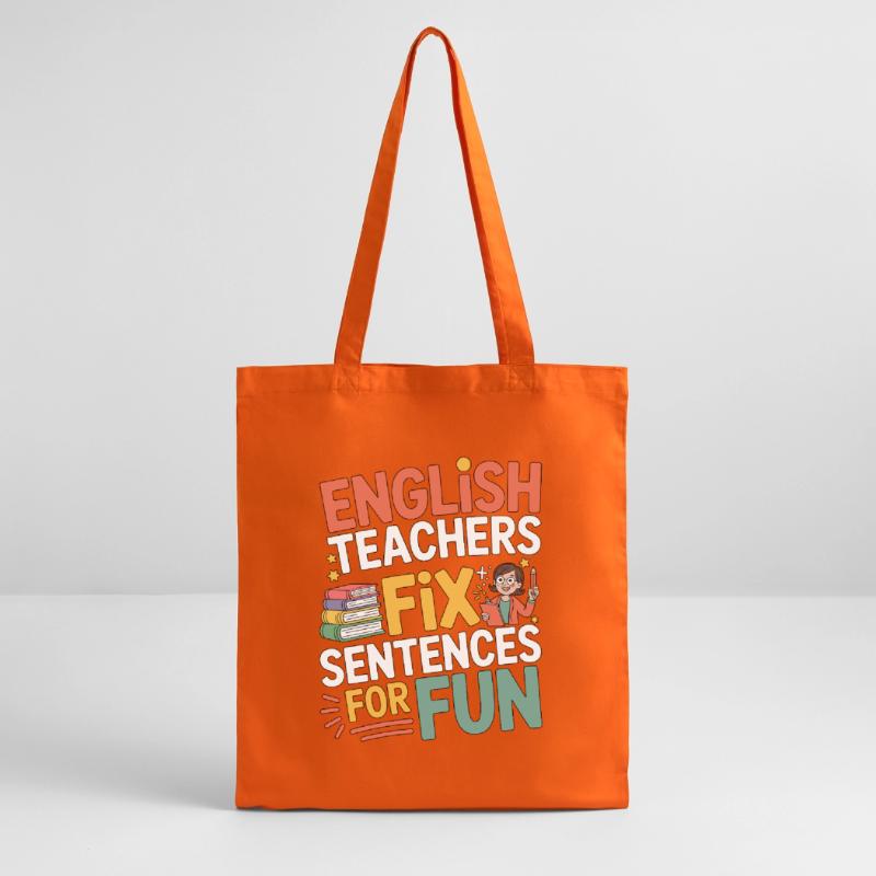 Enseignant d’anglais langue seconde (ESL) Enseignants d’anglais Fix Language Educator Tote bag bio Stanley/Stella