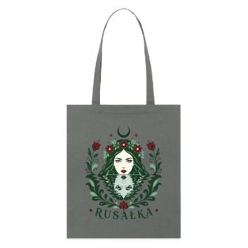 Rusalka-Wassergeist - Stanley/Stella Bio-Stoffbeutel - Tieforange - Vorne