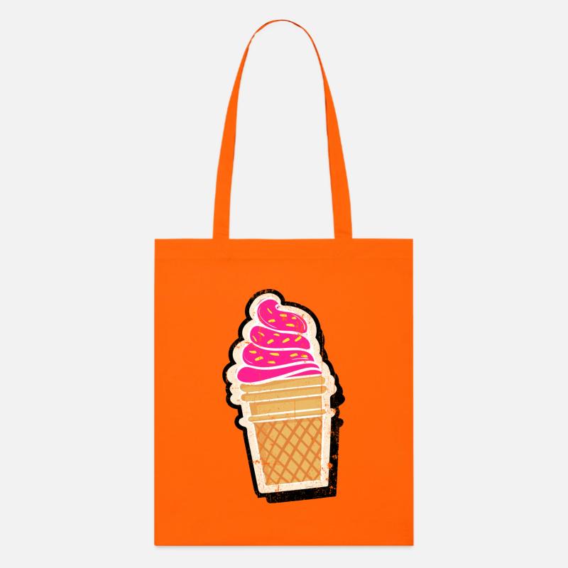 Glace vintage - Tote bag bio Stanley/Stella - orange profond