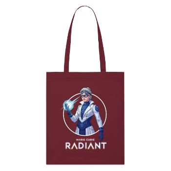 Savant Radiant Futuriste - Tote bag bio Stanley/Stella - bordeaux - Devant