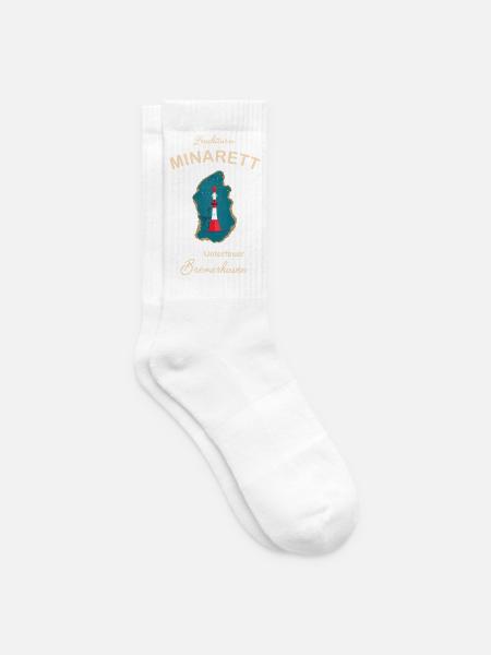 Bremerhaven, Leuchtturm Unterfeuer, Minarett, - Tennissocken - Weiß