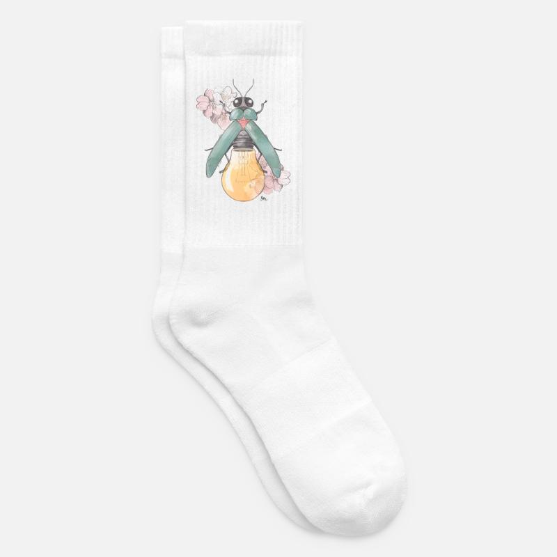 Pear | Flowering | Beetles - Tennis socks - white