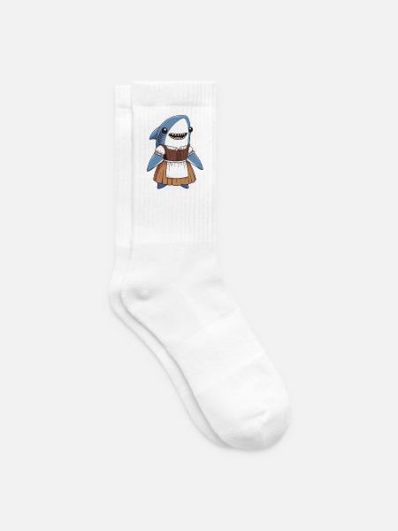 Haidi Heidi Heidelinde Name Hai Wortspiel - Tennissocken - Weiß