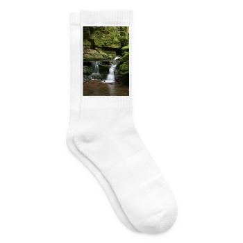 Black Forest Monbach - Tennis socks - white - Right
