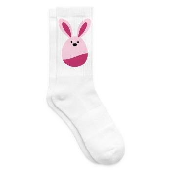 Hase - Tennissocken - Weiß - Rechts