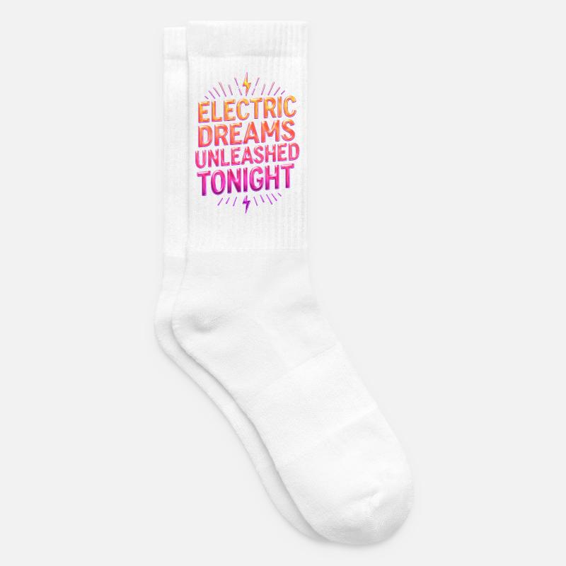 Elektrische Träume - Reves Electriques - Tennissocken - Weiß
