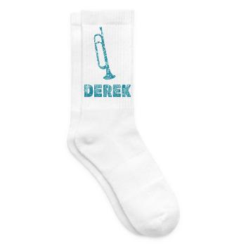 Brass band Derek - Tennis socks - white - Right