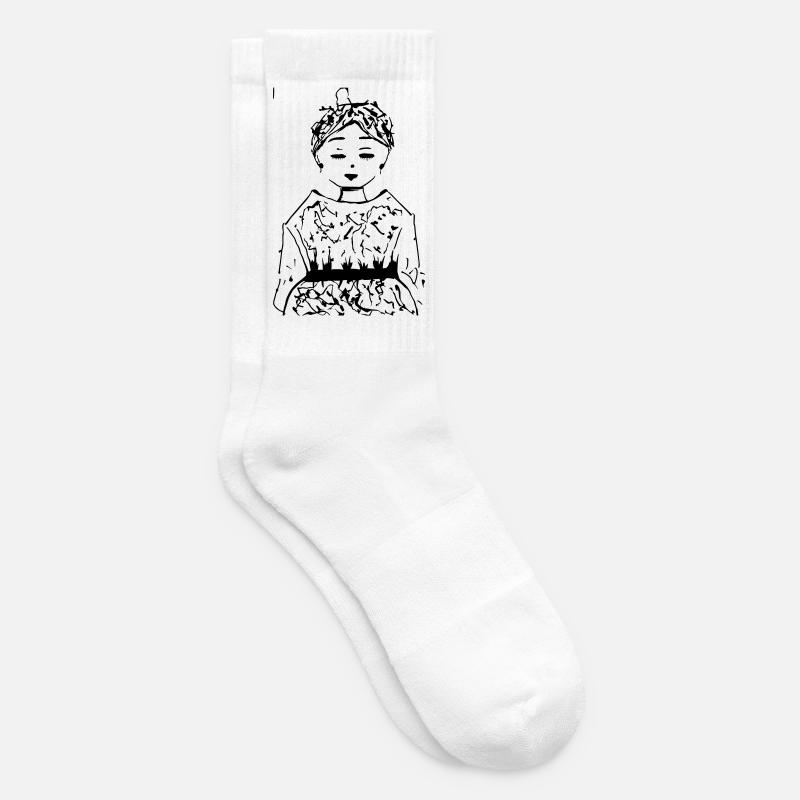 Sakura - Tennissocken - Weiß