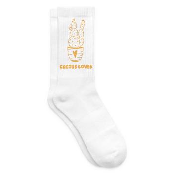 Cute Cactus Lover Saying - Tennis socks - white - Right