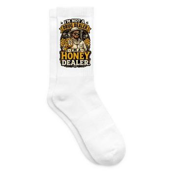 Honey Dealer Beekeeper - Tennissocken - Weiß - Rechts