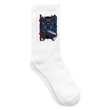 Cyber-Husaren-Fertigkeit - Tennissocken - Weiß - Rechts