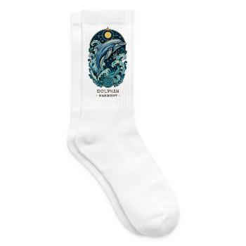 TOTEM DELFIN Harmonie - Tennissocken - Weiß - Rechts