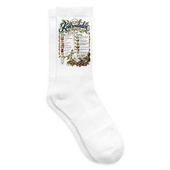 Kohlrouladen Rezept T-Shirt Design - Tennissocken - Weiß - Rechts