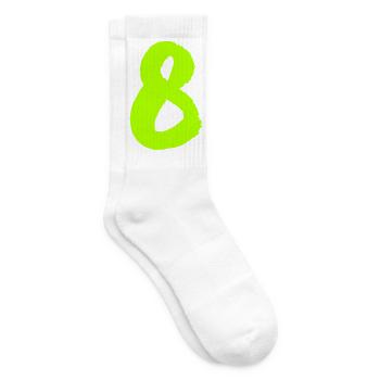 8 - Tennissocken - Weiß - Rechts