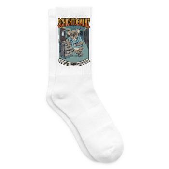 Schichtdemenz Pflege – Welches Zimmer war das? - Tennissocken - Weiß - Rechts