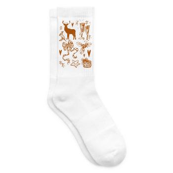 WEIHNACHTSSAMMLUNG - Tennissocken - Weiß - Rechts