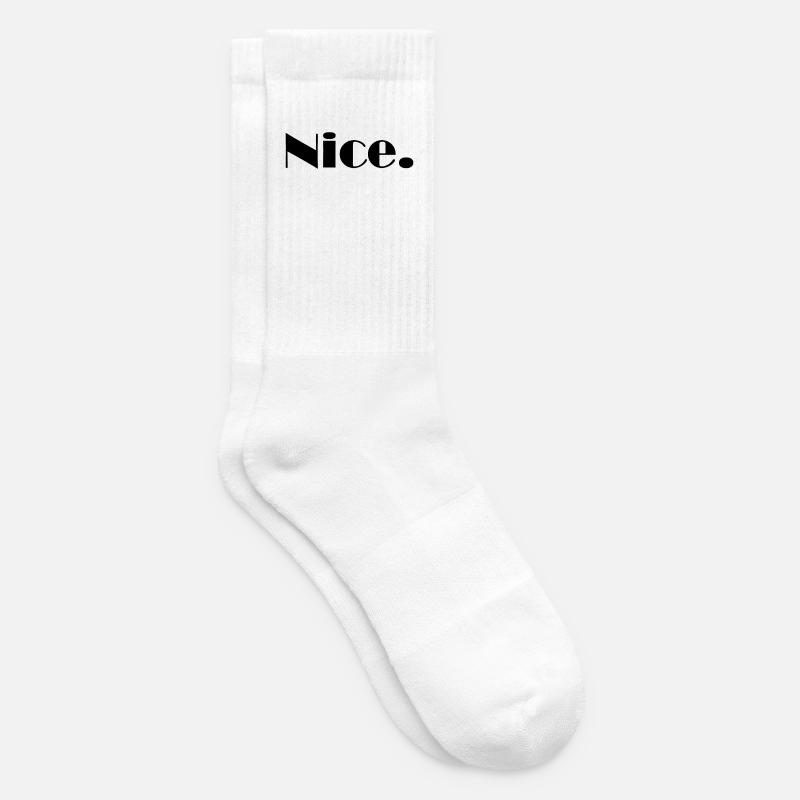 Nice Nice Mega Nice - Tennissocken - Weiß