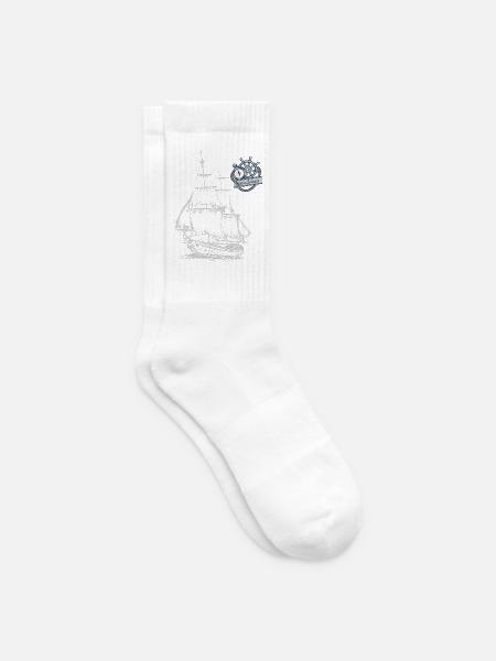 Darss Coast - Dein Statement für den Darß - Tennissocken - Weiß