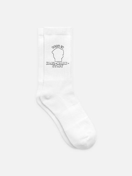 born in Karl Marx Stadt (jetzt Chemnitz) - Tennissocken - Weiß