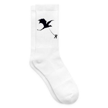 Herren Hausdrachen Ehefrau Humor Schwiegermutter - Tennissocken - Weiß - Rechts