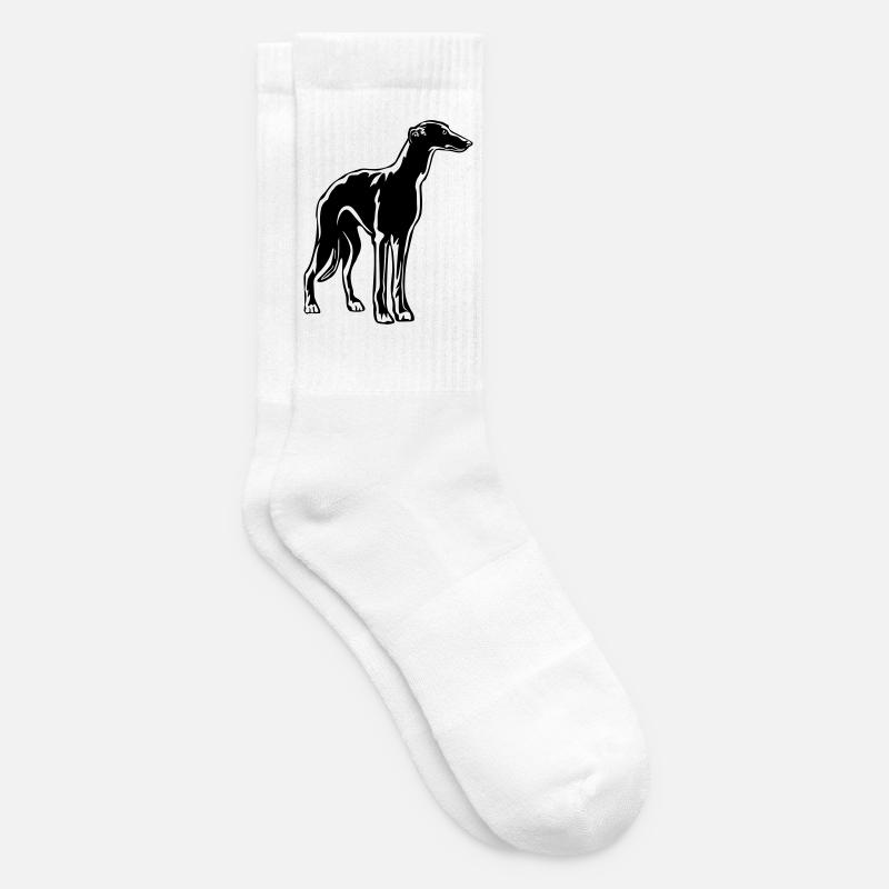 Levrette - Chaussettes de tennis - blanc