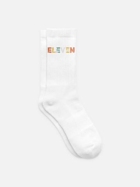 11. Geburtstag BMX Biker - Tennissocken - Weiß