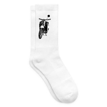 Schwalbe Moped - Tennis socks - white - Right