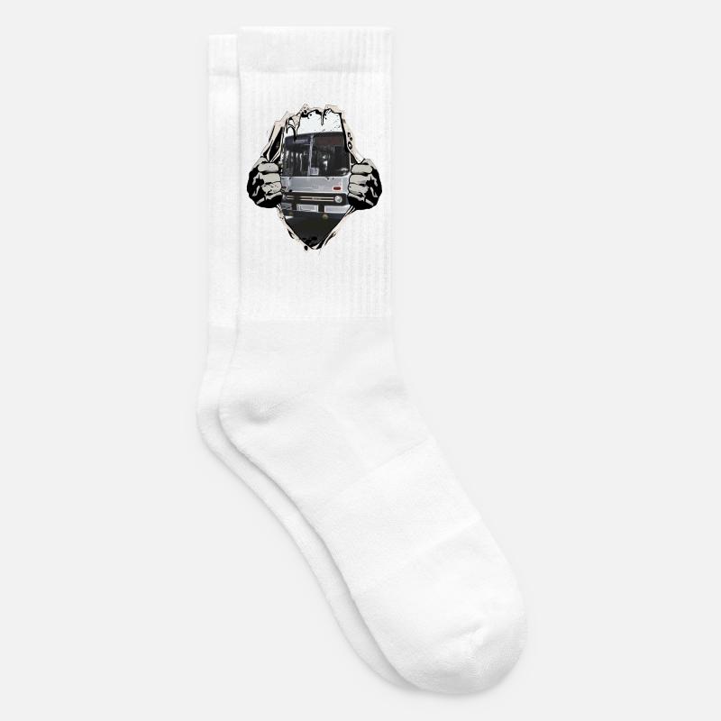Ikarus Bus - Tennissocken - Weiß