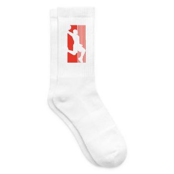 Joueurs de basket-ball - Chaussettes de tennis - blanc - Droite