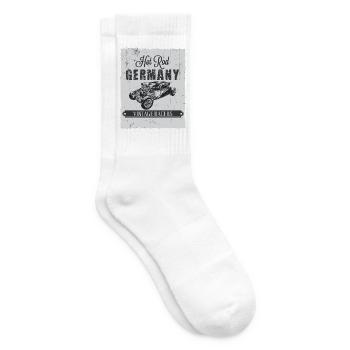 Hotrod Germany - Tennissocken - Weiß - Rechts