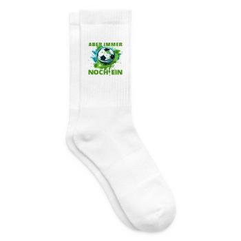Fußballer 36 Geburtstag Fußballspieler Spruch - Tennissocken - Weiß - Rechts