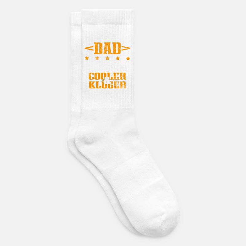 Informatiker Vater Programmierer Technik-Nerd - Tennissocken - Weiß