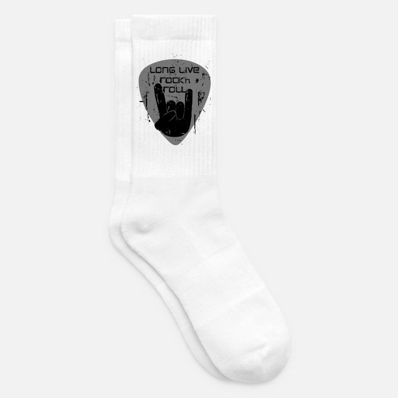 Lang Lebe Rock 'n' Roll - Tennissocken - Weiß
