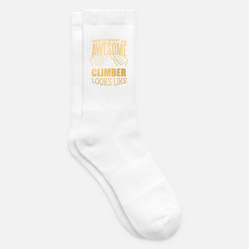 escalade - Chaussettes de tennis - blanc