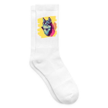 Husky - Tennissocken - Weiß - Rechts