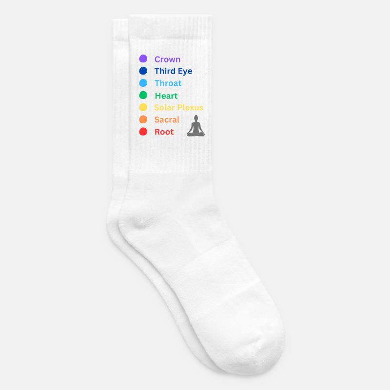 Chakra - Tennissocken - Weiß