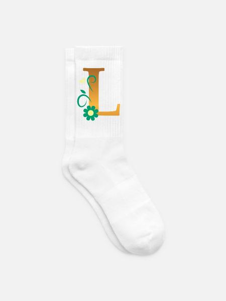 L - Tennis socks - white