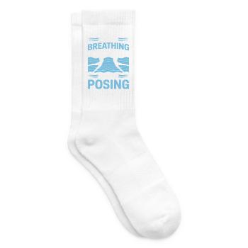 Natation synchronisée Natation artistique Sports nautiques - Chaussettes de tennis - blanc - Droite