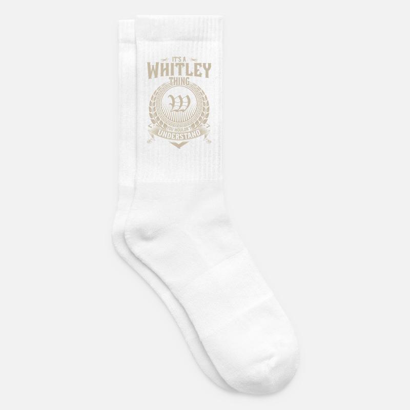 Whitley-Ding, das man nicht verstehen würde - Tennissocken - Weiß