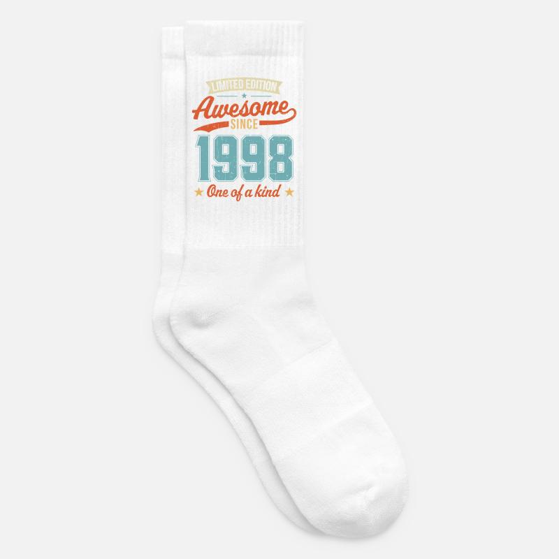 Genial seit 1998 - Tennissocken - Weiß