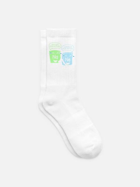 Chemie Chemiker Chemielehrer Spruch Wissenschaft - Tennissocken - Weiß